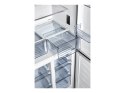 Gorenje NRM8182MX Refrigerator, E, Free standing, Side by Side, Height 182 cm, Net Fridge 278 L, Net Freezer 149 L, Grey