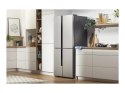 Gorenje NRM8182MX Refrigerator, E, Free standing, Side by Side, Height 182 cm, Net Fridge 278 L, Net Freezer 149 L, Grey