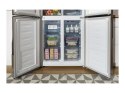 Gorenje NRM8182MX Refrigerator, E, Free standing, Side by Side, Height 182 cm, Net Fridge 278 L, Net Freezer 149 L, Grey