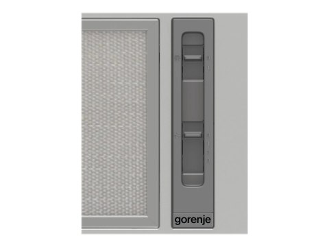 Gorenje | Okap | BHI611ES | Okap | Klasa efektywności energetycznej D | Szerokość 53,4 cm | 370 m³/h | Mechaniczny | LED | Szary
