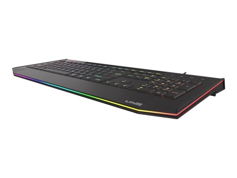 Klawiatura do gier Genesis LITH 400 z podświetleniem RGB LED to doskonałe narzędzie dla każdego pasjonata rozgrywek w wirtualnym