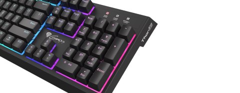 Klawiatura do gier Genesis | THOR 210 RGB | Klawiatura gamingowa | Podświetlenie LED RGB | UK | Czarna | Przewodowa | 1.60 m | H