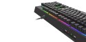 Klawiatura do gier Genesis | THOR 210 RGB | Klawiatura gamingowa | Podświetlenie LED RGB | UK | Czarna | Przewodowa | 1.60 m | H