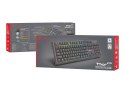 Klawiatura do gier Genesis | THOR 210 RGB | Klawiatura gamingowa | Podświetlenie LED RGB | UK | Czarna | Przewodowa | 1.60 m | H