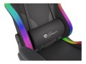 Krzesło Gamingowe Genesis Trit 600 RGB | Ergonomiczne krzesło do gier z podświetleniem RGB sterowanym zdalnie, 150 efektów, tapi