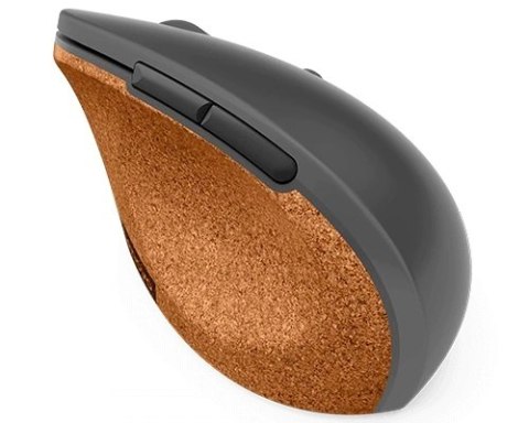 Lenovo | Go Wireless Vertical Mouse | Wireless optical | USB-A | Grey