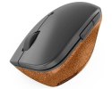 Lenovo | Go Wireless Vertical Mouse | Wireless optical | USB-A | Grey