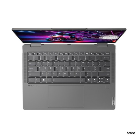 Lenovo Yoga 7 2-in-1 14AHP9 | Storm Grey | 14 " | OLED | Touchscreen | WUXGA | 1920 x 1200 pixels | Glossy | AMD Ryzen 7 | 8840H