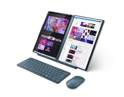 Lenovo Yoga Book 9 13IMU9 | Tidal Teal | 2x13.3 " | OLED | Touchscreen | 2.8K | 2880 x 1800 pixels | Glossy | Intel Core U7 | 15