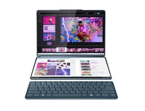 Lenovo Yoga Book 9 13IMU9 | Tidal Teal | 2x13.3 " | OLED | Touchscreen | 2.8K | 2880 x 1800 pixels | Glossy | Intel Core U7 | 15