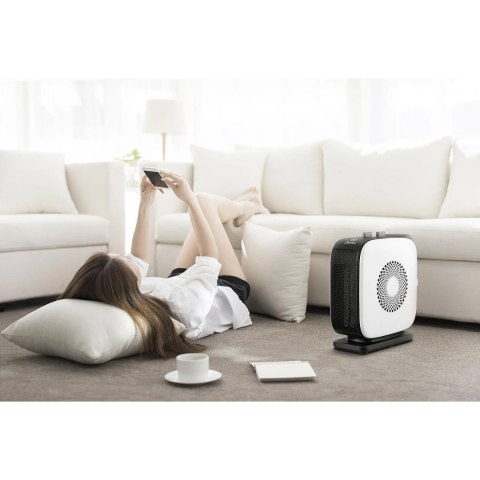 Midea Compact PTC Fan Heater | NTY15-19CA | Fan heater | 1500 W | Number of power levels 2 | Suitable for rooms up to 10 m² | Wh