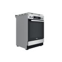 Whirlpool Cooker | WS68G8CHX/E/1 | Hob type Gas | Oven type Electric | Stainless Steel | Width 60 cm | Digital | Depth 60 cm |