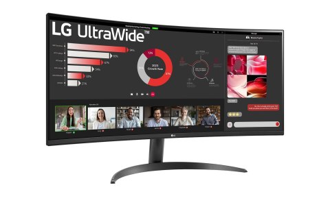 LG 34WR50QK-B | 34 " | VA | QHD | 21:9 | 100 Hz | 5 ms | 3440 x 1440 pixels | 240 cd/m² | HDMI ports quantity 2