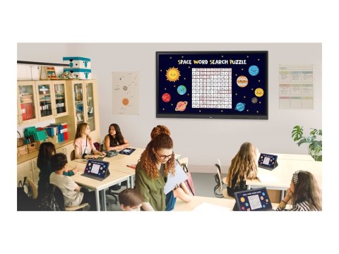 LG Multi Touch CreateBoard | 86TR3DK-B | Infrared | 86 " | 350 cd/m² | Landscape | 16/7 | Android | Wi-Fi | Touchscreen | 8 ms |