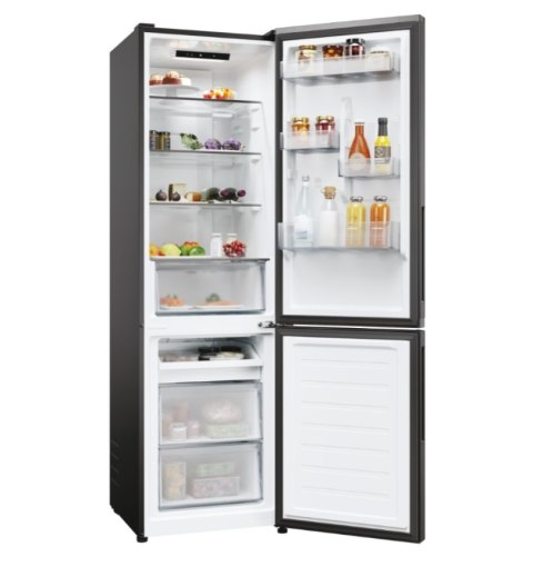 Lodówka Candy | CNCQ2T518EB | Klasa efektywności energetycznej E | Wolnostojąca | Kombi | Wysokość 182,5 cm | System No Frost |