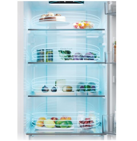 Lodówka Candy | CNCQ2T518EW | Klasa efektywności energetycznej E | Wolnostojąca | Kombi | Wysokość 182,5 cm | System No Frost |