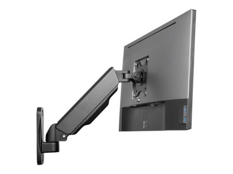 Logilink | Uchwyt ścienny | Pochylanie, obracanie, obracanie | 17-32 " | Maksymalna waga (udźwig) 9 kg | Czarny