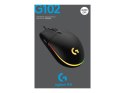 Logitech | Gaming Mouse | G102 LIGHTSYNC | Przewodowa | USB | Czarna