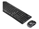 Logitech MK270 | Keyboard and Mouse Set | Wireless | US | Black