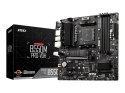 MSI | B550M PRO-VDH | Processor family AMD | Processor socket AM4 | DDR4 | Memory slots 4 | Number of SATA connectors 4 | Chipse
