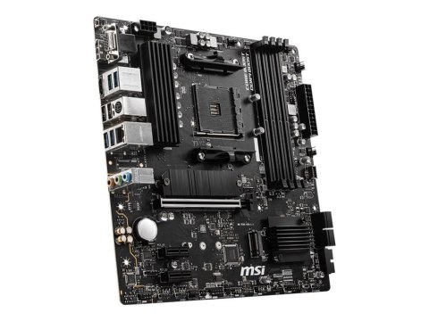 MSI | B550M PRO-VDH | Processor family AMD | Processor socket AM4 | DDR4 | Memory slots 4 | Number of SATA connectors 4 | Chipse