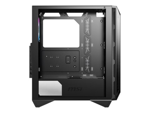 MSI MPG GUNGNIR 110R Obudowa PC, Mid-Tower, USB 3.2, Czarny | MSI | MPG GUNGNIR 110R | Czarny | ATX | Zasilacz w zestawie Nie