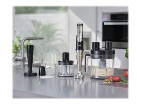 Mikser ręczny | Braun MultiQuick 9 MQ9187XLI | Mikser ręczny | 1200 W | Liczba prędkości 3 | Czarny/Stal nierdzewna