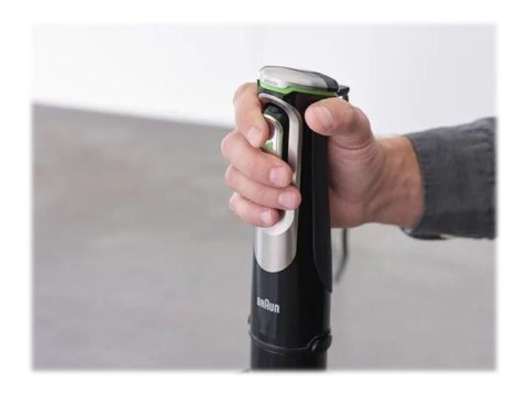 Mikser ręczny | Braun MultiQuick 9 MQ9187XLI | Mikser ręczny | 1200 W | Liczba prędkości 3 | Czarny/Stal nierdzewna