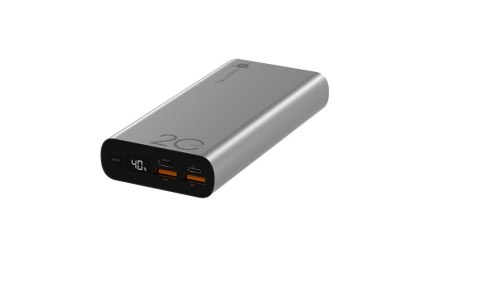 Navitel | Przenośna ładowarka | PWR20 AL SILVER | Litowo-jonowa