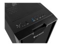Obudowa GENESIS IRID 353 ARGB, Micro Tower, 2xUSB 2.0, 2x Jack, 1xUSB 3.0, Czarny | Genesis | IRID 353 ARGB | Czarny | ATX | Zas