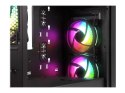 Obudowa GENESIS IRID 353 ARGB, Micro Tower, 2xUSB 2.0, 2x Jack, 1xUSB 3.0, Czarny | Genesis | IRID 353 ARGB | Czarny | ATX | Zas