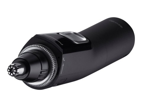 Panasonic ERGN300K503 Wet/Dry Nose & Ear Hair Trimmer with Vortex Cleaning System, Grey