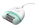 Philips | Epilator | Satinelle Essential BRE245/00 | White/Green