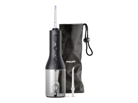 Philips | Irygator do jamy ustnej | HX3826/33 Sonicare Power Flosser | Bezprzewodowy | 250 ml | Liczba głowic 1 | Czarny