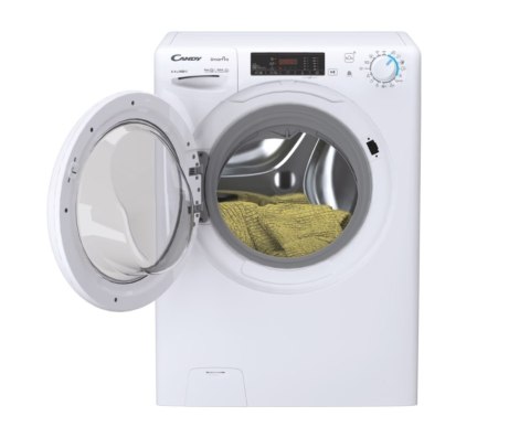 Candy Washing Machine with Dryer | CSHW 4645TW3/1-S | Energy efficiency class C/E | Front loading | Washing capacity 6 kg | 1400