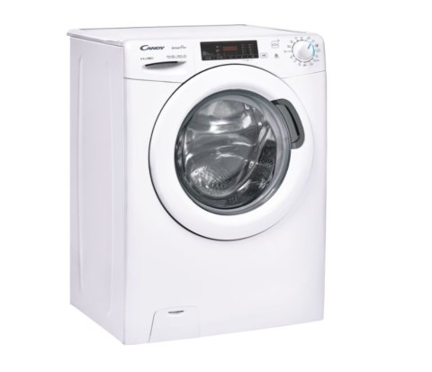Candy Washing Machine with Dryer | CSHW 4645TW3/1-S | Energy efficiency class C/E | Front loading | Washing capacity 6 kg | 1400