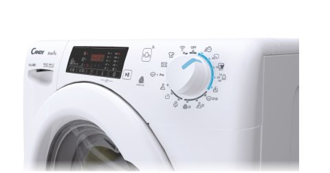 Candy Washing Machine with Dryer | CSHW 4645TW3/1-S | Energy efficiency class C/E | Front loading | Washing capacity 6 kg | 1400