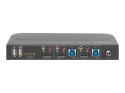 Digitus KVM Switch, 2-Port, 4K60Hz, 2 x DP in, 1 x DP/HDMI out | DS-12850