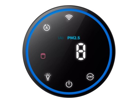 Philips | Oczyszczacz powietrza | AC1715/11 | Odpowiedni do pomieszczeń do 78 m² | Czarny