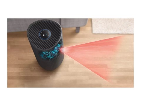 Philips | Oczyszczacz powietrza | AC1715/11 | Odpowiedni do pomieszczeń do 78 m² | Czarny
