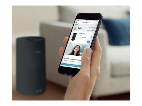 Philips | Oczyszczacz powietrza | AC1715/11 | Odpowiedni do pomieszczeń do 78 m² | Czarny