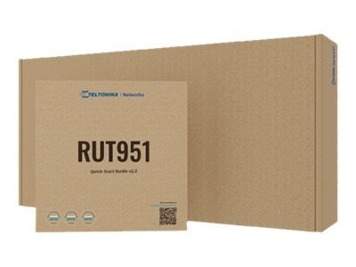 Przemysłowy router komórkowy | RUT951 | 802.11n | 10/100 Mbit/s | Porty Ethernet LAN (RJ-45) 4 | Obsługa sieci mesh Nie | MU-MiM
