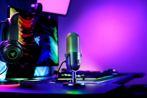 Razer | Streaming Microphone | Seiren V3 | Wired | Chroma
