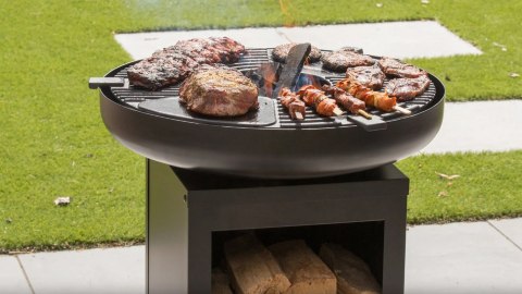 RedFire | MAT62 | Palenisko Matanzas Plancha ze schowkiem na drewno