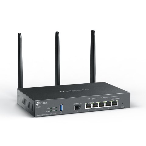 Router SafeStream Gigabit Multi-WAN VPN | ER706W | 802.1q | Porty Ethernet LAN (RJ-45) 1× Gigabitowy port SFP WAN, 1× Gigabitowy