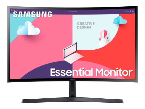 Samsung | Monitor zakrzywiony | LS27C366EAUXEN | 27 " | VA | FHD | 16:9 | 75 Hz | 4 ms | 1920 x 1080 | 250 cd/m² | Porty HDMI w
