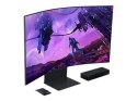 Samsung | Quantum Mini-LED Curved Gaming Screen | Odyssey Ark | 55 " | VA | 4K UHD | 16:9 | 165 Hz | 1 ms | No | 3840 x 2160 | 6