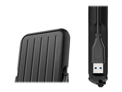 Silicon Power Portable Hard Drive | Armor A66 | 4000 GB | USB 3.2 Gen 1 | Black