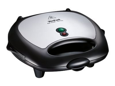 TEFAL | Opiekacz do kanapek | SW614831 | 700 W | Liczba płyt 3 | Czarny/stal nierdzewna