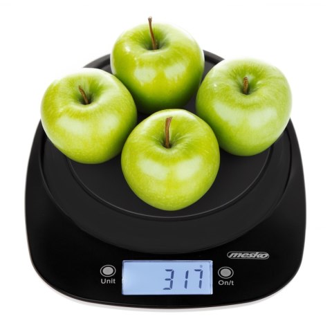 Adler Kitchen Scale with a bowl | MS 3179b | Graduation 1 g | Display type LCD | Black